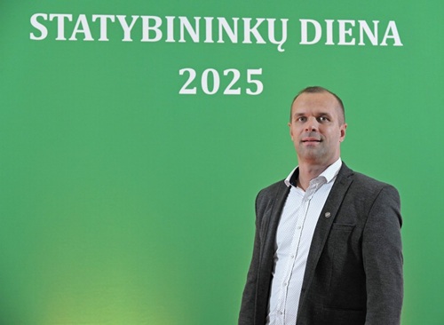 Vytenis Isakas &ndash; &bdquo;Metų statybos inžinierius-statybos techninis prižiūrėtojas 2025&ldquo;